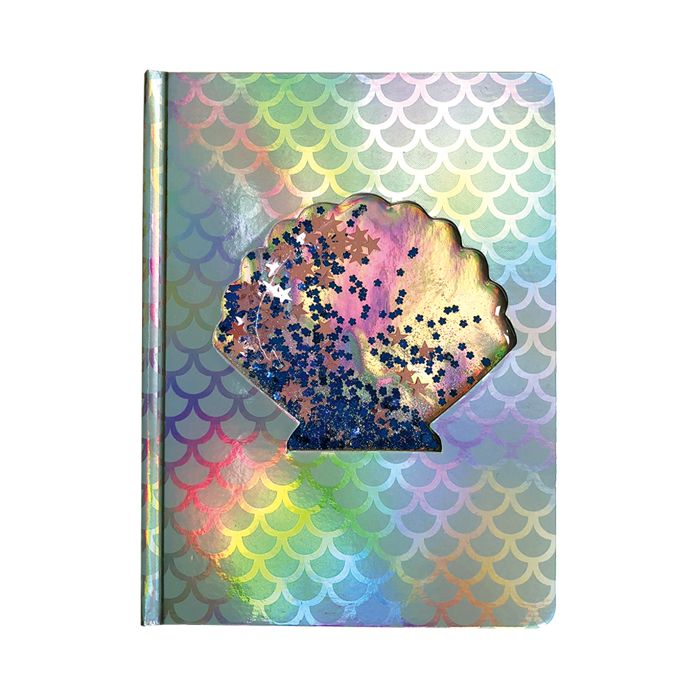 Die Cut Liquid Sequin Journal